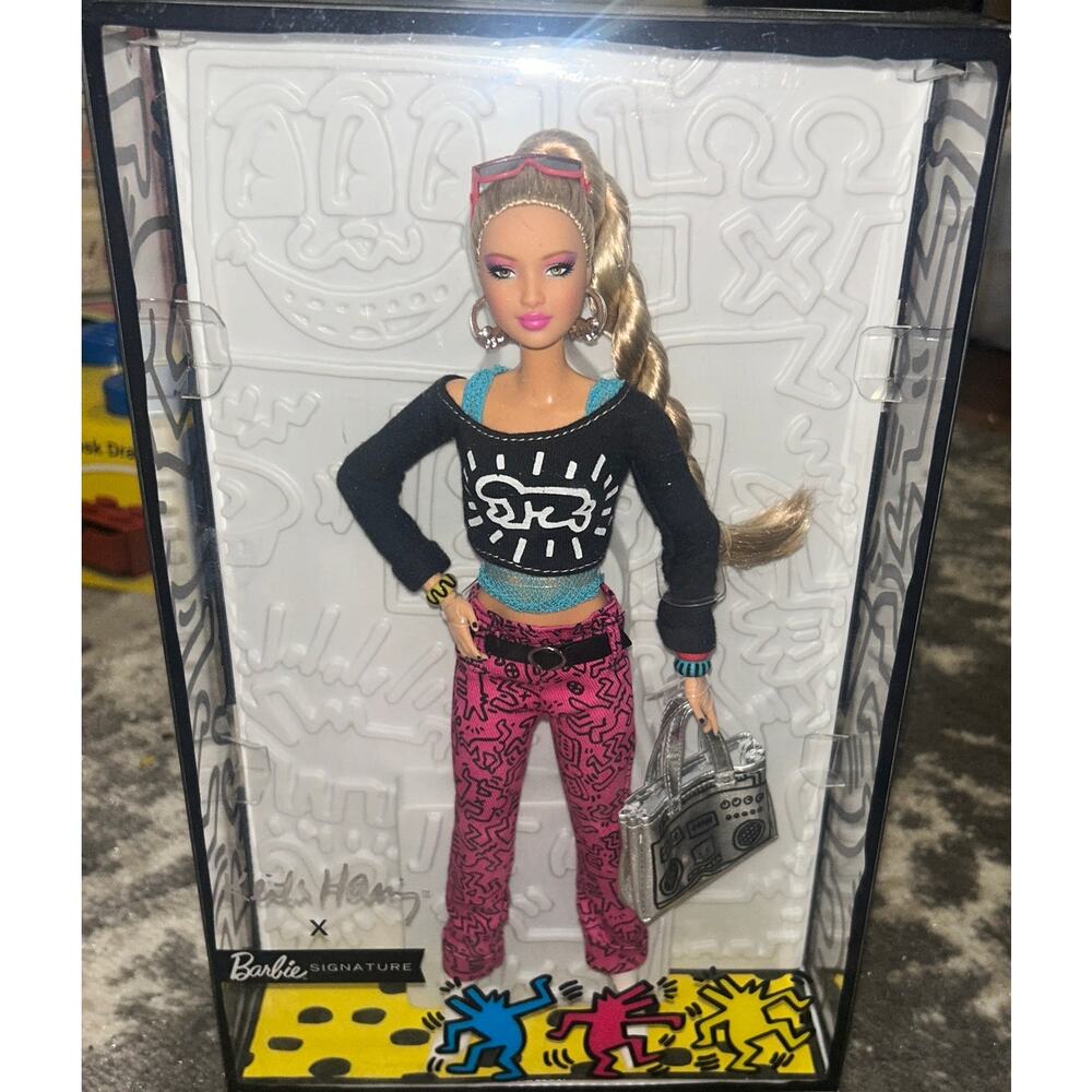 Mattel Keith Haring X Barbie Doll Signature Barbie (NWT)